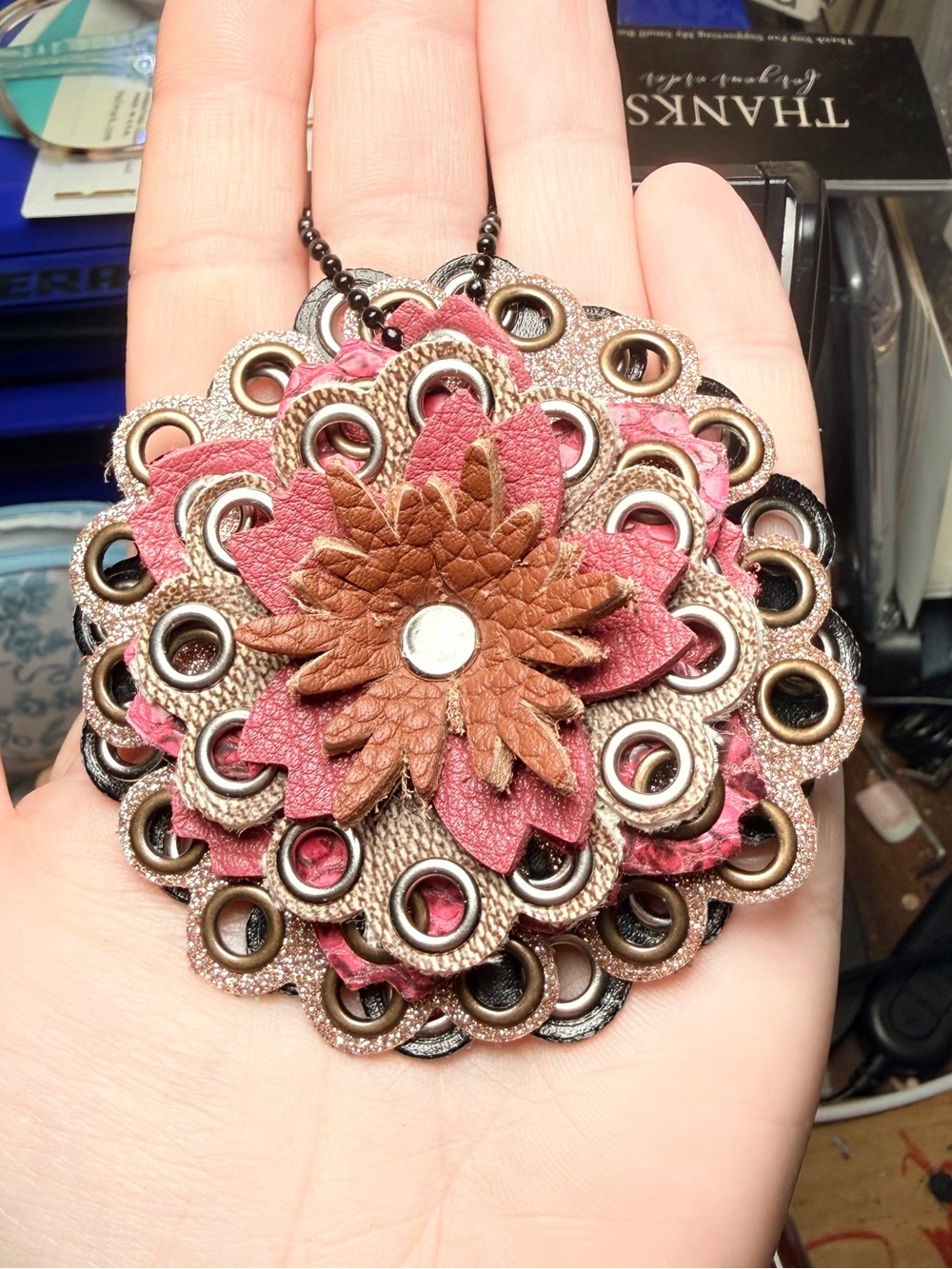 Handmade Floral Charm